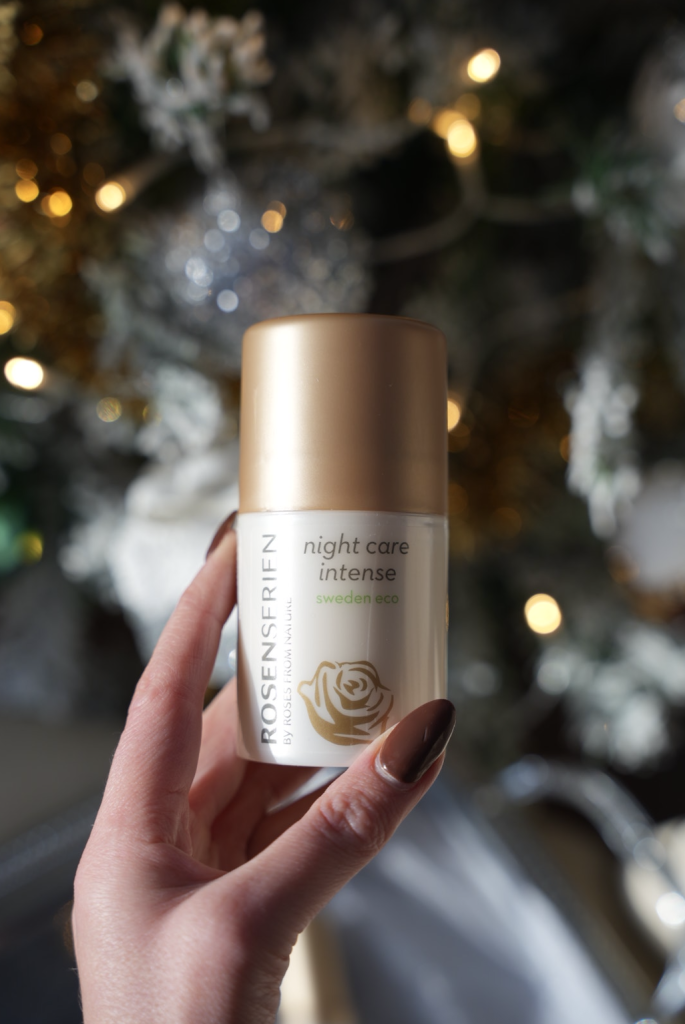 ekologisk nattkräm rosenserien