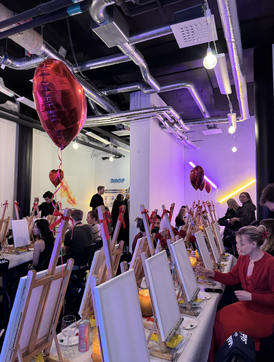 måla och skåla event i stockholm